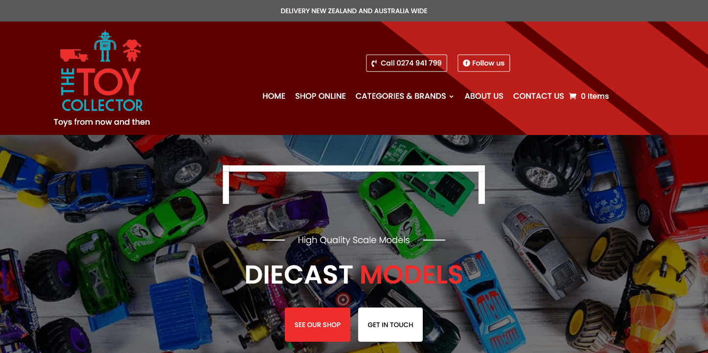 Website after modernisation upgrade Website after modernisation upgrade