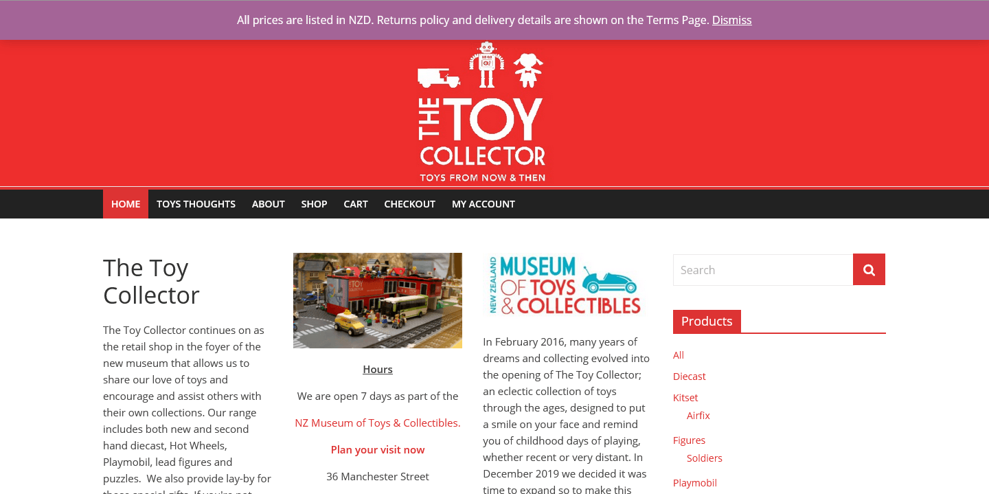 Website before modernisation upgrade Website before modernisation upgrade